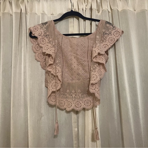 🌸 3 for $10 / altar’d state blush pink gorgeous medium top shirt - Picture 13 of 15